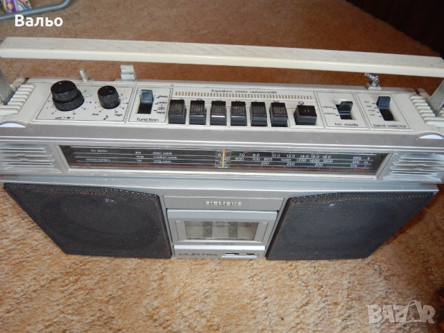 Радиокасетофон siemens club 764, снимка 3 - Радиокасетофони, транзистори - 53108954