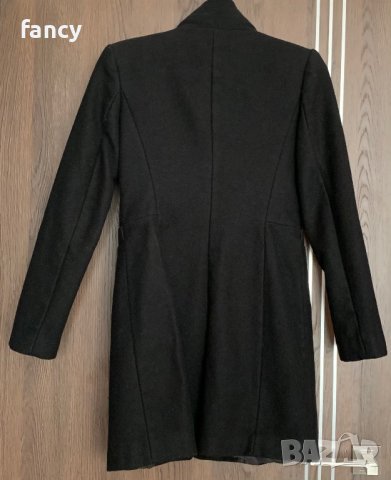 Вталено вълнено палто Zara, снимка 4 - Палта, манта - 39083373