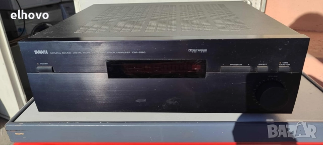 Стерео усилвател Yamaha DSP-E580#1, снимка 6 - Ресийвъри, усилватели, смесителни пултове - 52521878