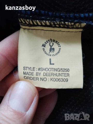 deerhunter shooting jacket - мъжко ловно яке Л, снимка 9 - Якета - 52918805