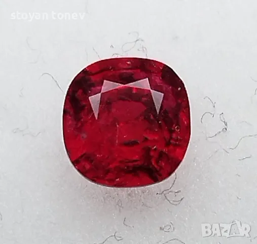 Невероятен шпинел в Топ червен цвят - 0.87кт.! Нов!, снимка 8 - Други - 50146642
