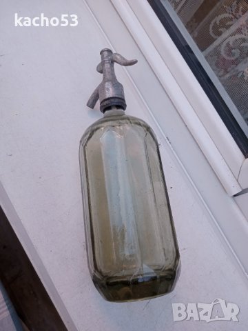 Ретро шише,сифон за газ. вода, снимка 3 - Други ценни предмети - 42793067