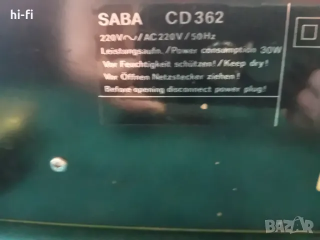 Дек saba cd 362, снимка 5 - Декове - 49129015