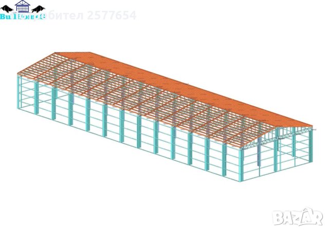ЛИЗИНГ - Халета, Хале, Магазини, Магазин, Складове 480м2, снимка 3 - Строителни материали - 44161345
