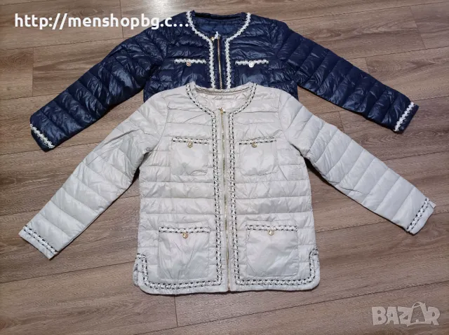 Елегантно дамско яке - бежово 