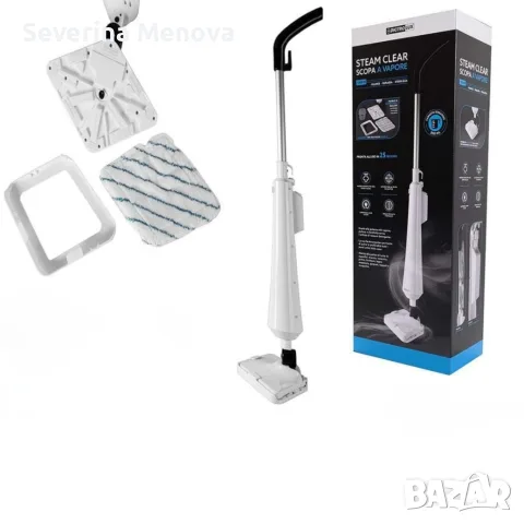Парен моп Dictrolux Steam Clear – 1300W мощност, унищожава до 99.9% от бактериите, снимка 2 - Прахосмукачки - 55776995