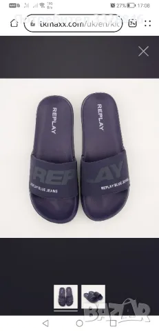 Дамски чехли Replay , снимка 3 - Чехли - 49414706