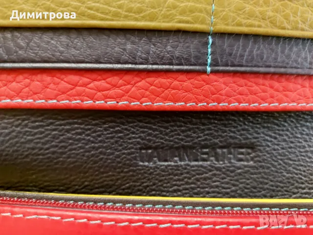 Продавам чисто нов дамски портфейл от естествена кожа, снимка 6 - Портфейли, портмонета - 48404823