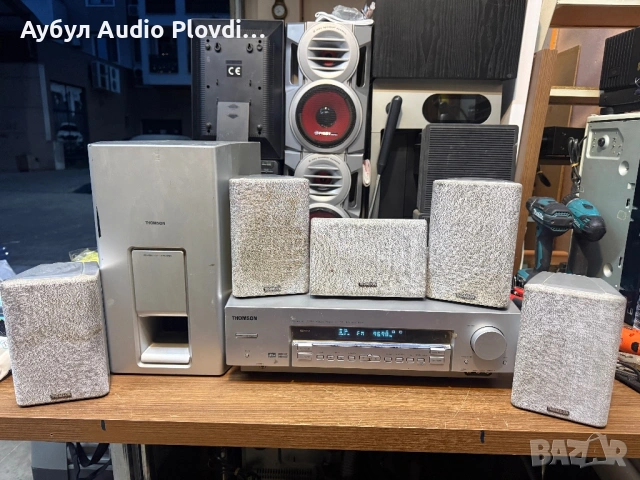 Thomson DPL-660 HT 5+1 sound system Система за домашно кино , снимка 4 - Ресийвъри, усилватели, смесителни пултове - 53879234