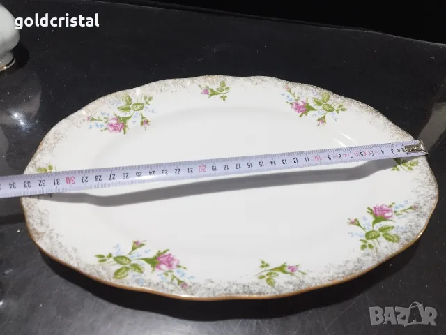полски порцелан плато елипса , снимка 2 - Антикварни и старинни предмети - 55850084