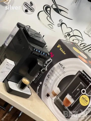 Кафемашина кафе автомат Tchibo cappuccino с гаранция, снимка 3 - Кафемашини - 50294695