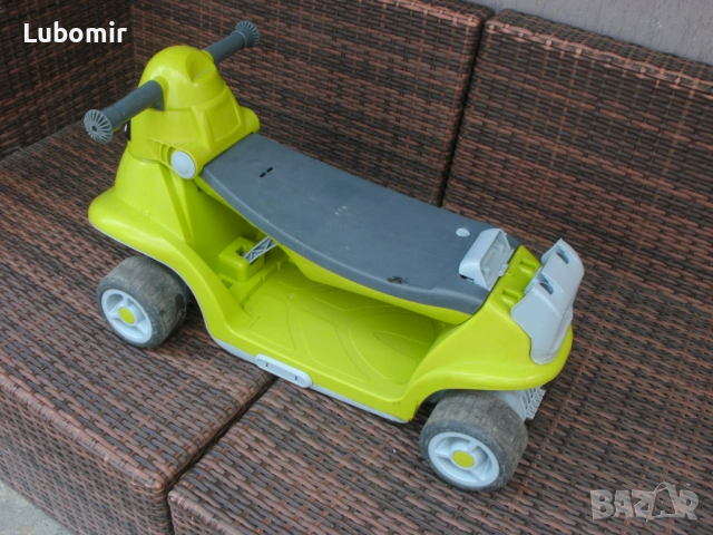 Детски ръчно управляем мотор с 4 колела - за деца от 2 до 4 год !, снимка 3 - Детски велосипеди, триколки и коли - 53996066