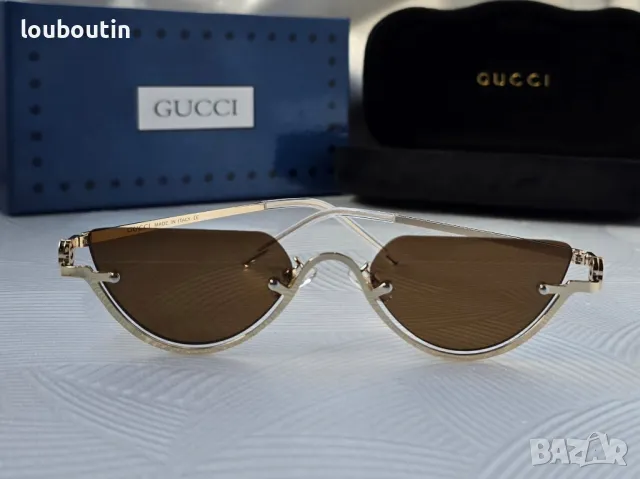 GUCCI 1:1 дамски слънчеви очила 3 цвята, снимка 11 - Слънчеви и диоптрични очила - 48030118