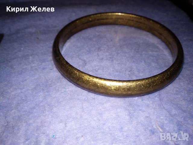 ПОЗЛАТЕНА МЕДНА РЪЧНО ИЗРАБОТЕНА РЕТРО АРТ ГРИВНА 37943