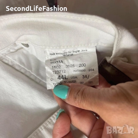 Дамски панталон Bogner Jeans Sonia размер W34 L28., снимка 5 - Панталони - 53110204