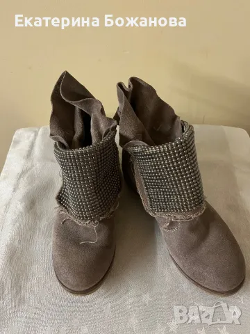 Продавам обувки от естествен набук, снимка 1