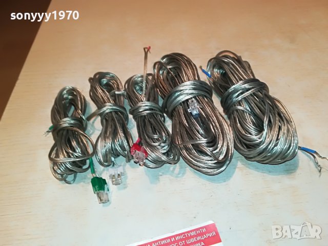 yamaha-5бр кабели за dvr s-150 0106220830, снимка 3 - Други - 36940806