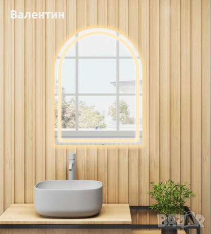 LED огледало за баня с осветление/димируемо 80х60