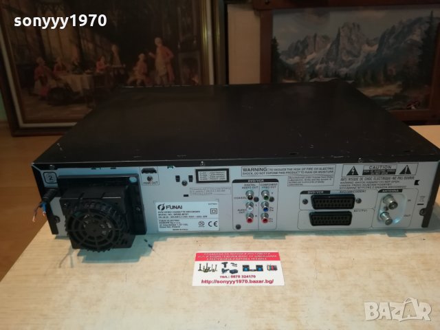 funai wd6d-m101 dvd/video recorder-germany 0709212108, снимка 12 - Плейъри, домашно кино, прожектори - 34058810