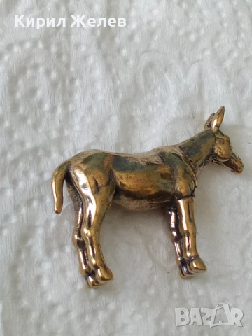 Бронзова фигурка на магаре 45034