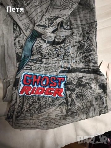 Ghost rider, Marvel, шал, снимка 2 - Шалове - 52681514