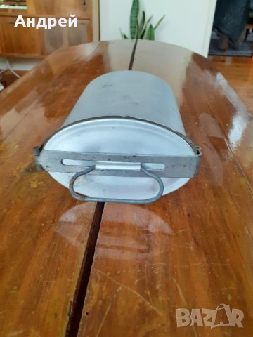 Стара алуминиева кутия за храна #6, снимка 3 - Други ценни предмети - 31289758