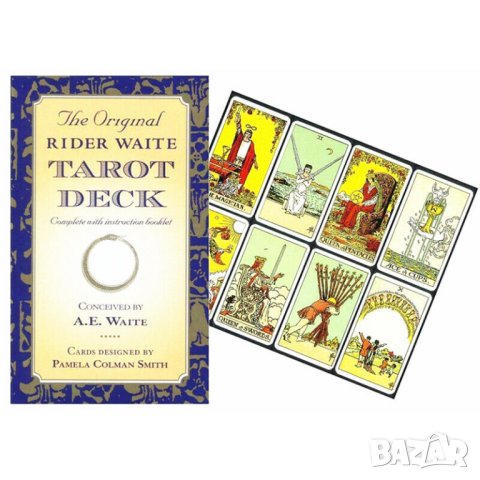Карти Таро на Райдер Уейт пълен комплект от 78 карти + книга, снимка 8 - Езотерика - 34400022