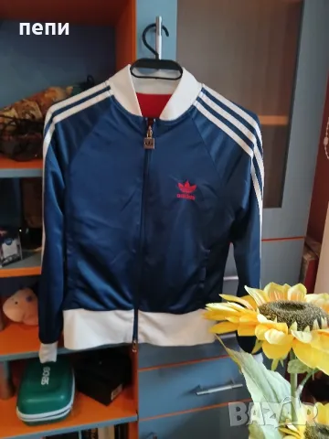 Оригинална горница на  ADIDAS с две лица-M , снимка 4 - Спортни екипи - 48054154