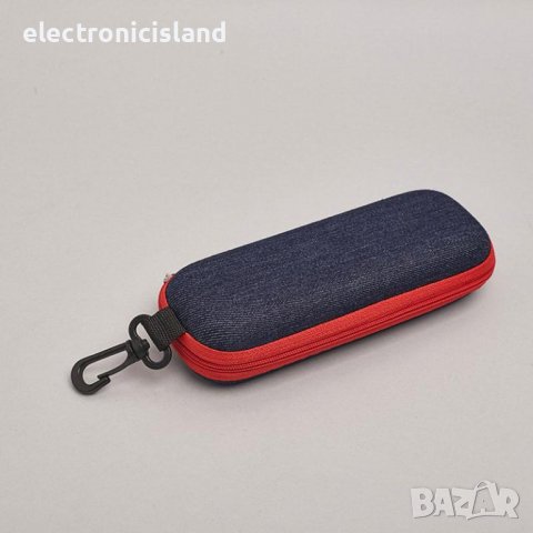 Преносим твърд калъф за диоптрични или слънчеви очила с ремък и карабинер, снимка 7 - Други - 39330793