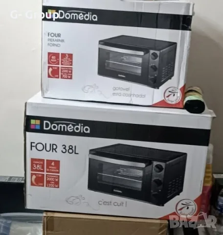 Електрическа фурна Domedia 20L,1300W – компактна, ефективна и универсална, снимка 7 - Печки, фурни - 55970818