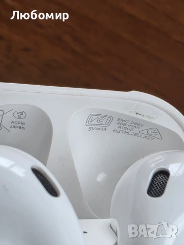 Bluetooth слушалки AirPods A1602, снимка 4 - Bluetooth слушалки - 54102696