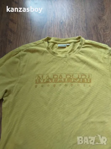 Napapijri - страхотна мъжка тениска L, снимка 3 - Тениски - 47306888