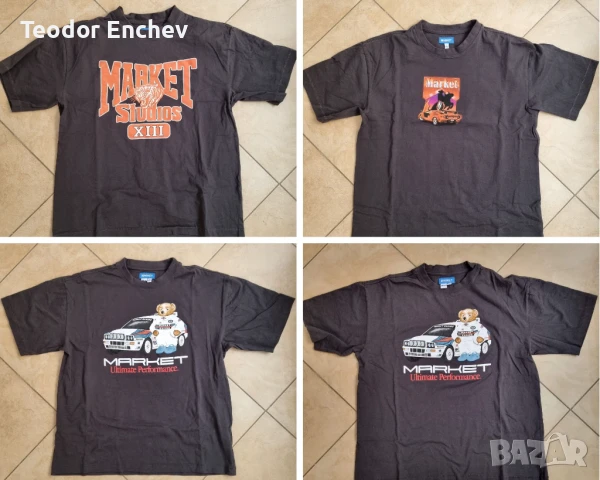 Тениски Market L, снимка 4 - Тениски - 50799426