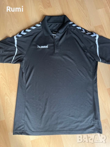 Мъжка спортна тениска с яка Hummel Polo ! Xl, снимка 1