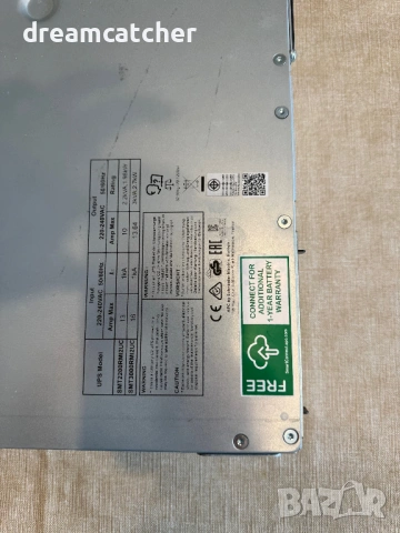 UPS APC Smart 3000VA RM/230V Line Interactive без батерии, снимка 12 - UPS захранвания - 54141084
