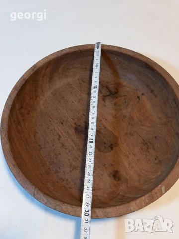 Масивна дърворезбована чиния , снимка 7 - Декорация за дома - 37919405