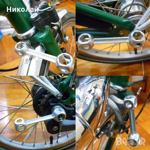 Комбиниран ключ от 6 до 15 мм , гаечен ключ за колело велосипед звезда 10 в 1 , снимка 3 - Ключове - 34929143