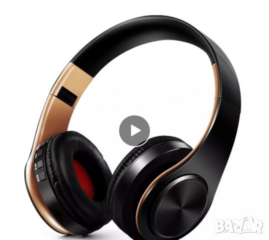 HIFI стерео Bluetooth гейминг слушалки с м с  Музикални слушалки, FM радио и поддръжка на SD карта. , снимка 2 - Други игри - 38548782