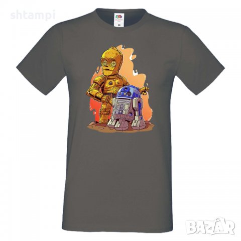 Мъжка тениска Star Wars R2-D2 & C3PO Star Wars Игра,Изненада,Подарък,Геймър, , снимка 16 - Тениски - 36809844