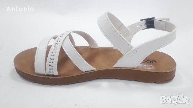 Дамски сандал BOCCA 0892 в бяло, снимка 3 - Сандали - 33734292