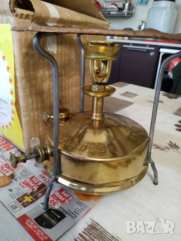 Ретро, примус на газ/керосин от СССР , снимка 4 - Антикварни и старинни предмети - 51711951