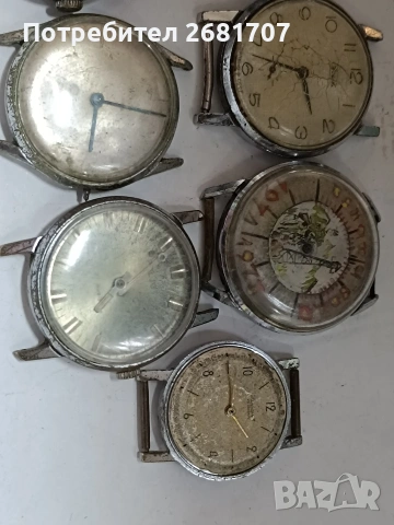 стари механични руски часовници , снимка 3 - Мъжки - 53889446