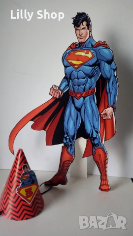 Покани, банер за рожден ден, Супермен  / Supermen, снимка 6 - Покани - 53185728