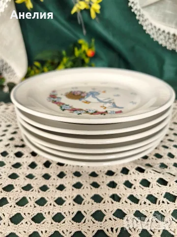 Luciano Italy чинии с гъски, снимка 3 - Чинии - 55743098