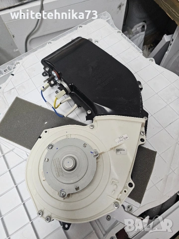 Турбина с нагревател от пералня със сушилня Lg