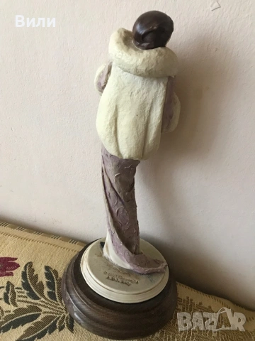 Vittorio Tessaro статуетка фигурка жена 25 см, снимка 5 - Колекции - 53291655