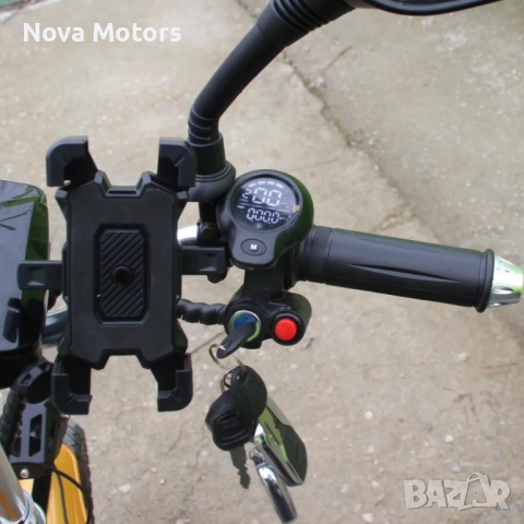 Електрическа Триколка А3 750W BLACK Nova Motors, снимка 4 - Мотоциклети и мототехника - 39377105