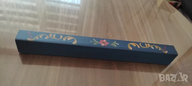 Ретро кутия за съхранение на куки за плетене+ 21 бр.  куки