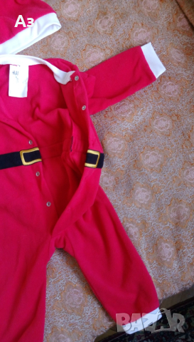 Продавам Бебешки екип на Дядо Коледа – нов, снимка 14 - Комплекти за бебе - 52499492