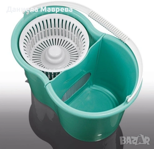 Иновативна кофа за моп за бързо и лесно почистване - CLEANmaxx Power Mop, снимка 2 - Мопове, кофи, четки и метли - 53351565
